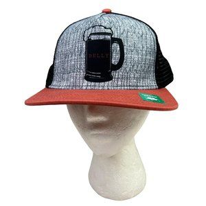 Prana Journeyman Trucker Snapback Hat Dry Chill Beer Black Rust Gray NWT FLAW